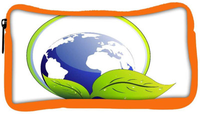 

Snoogg Eco Friendly Canvas Abstarct Ecology Concept Background Student Pen Pencil Case Coin Purse Pouch Cosmetic Makeup Bag (ORANGE) Pouch(Multicolor)