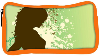 

Snoogg Eco Friendly Canvas Girl In Green Designer Student Pen Pencil Case Coin Purse Pouch Cosmetic Makeup Bag (ORANGE) Pouch(Multicolor)