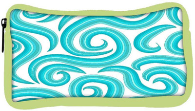 

Snoogg Eco Friendly Canvas Blue Pattern Designer Student Pen Pencil Case Coin Purse Pouch Cosmetic Makeup Bag (GREEN) Pouch(Multicolor)