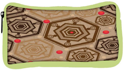 

Snoogg Eco Friendly Canvas Colorful Chakra Designer Student Pen Pencil Case Coin Purse Pouch Cosmetic Makeup Bag (GREEN) Pouch(Multicolor)