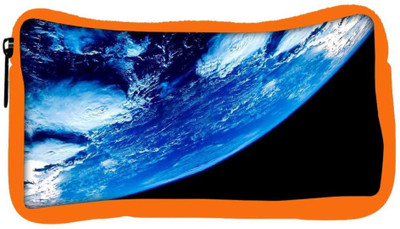 

Snoogg Eco Friendly Canvas Side View Of Earth Designer Student Pen Pencil Case Coin Purse Pouch Cosmetic Makeup Bag (ORANGE) Pouch(Multicolor)