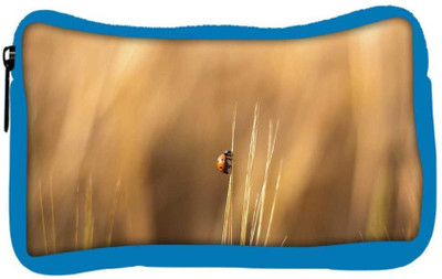 

Snoogg Eco Friendly Canvas Flying Beatel Designer Student Pen Pencil Case Coin Purse Pouch Cosmetic Makeup Bag (BLUE) Pouch(Multicolor)