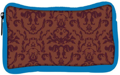 

Snoogg Eco Friendly Canvas Red Pattern Designer Student Pen Pencil Case Coin Purse Pouch Cosmetic Makeup Bag (BLUE) Pouch(Multicolor)