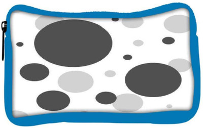 

Snoogg Eco Friendly Canvas Grey Circles Designer Student Pen Pencil Case Coin Purse Pouch Cosmetic Makeup Bag (BLUE) Pouch(Multicolor)