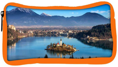 

Snoogg Eco Friendly Canvas House Between The Lake Designer Student Pen Pencil Case Coin Purse Pouch Cosmetic Makeup Bag (ORANGE) Pouch(Multicolor)