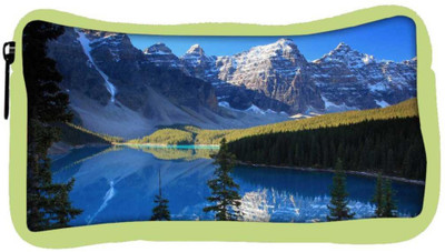 

Snoogg Eco Friendly Canvas White Mountain Designer Student Pen Pencil Case Coin Purse Pouch Cosmetic Makeup Bag (GREEN) Pouch(Multicolor)