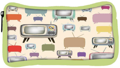 

Snoogg Eco Friendly Canvas Televison Vibes Student Pen Pencil Case Coin Purse Pouch Cosmetic Makeup Bag (GREEN) Pouch(Multicolor)
