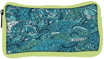 

Snoogg Eco Friendly Canvas Abstract Green Leaves Designer Student Pen Pencil Case Coin Purse Pouch Cosmetic Makeup Bag (GREEN) Pouch(Multicolor)