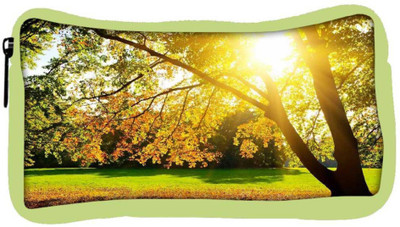 

Snoogg Eco Friendly Canvas Sunrise In Garden Designer Student Pen Pencil Case Coin Purse Pouch Cosmetic Makeup Bag (GREEN) Pouch(Multicolor)