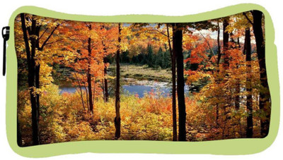 

Snoogg Eco Friendly Canvas Forest Trees Designer Student Pen Pencil Case Coin Purse Pouch Cosmetic Makeup Bag (GREEN) Pouch(Multicolor)