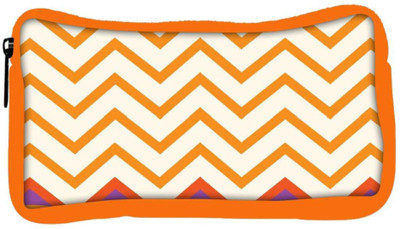 

Snoogg Eco Friendly Canvas Minimal Waves Student Pen Pencil Case Coin Purse Pouch Cosmetic Makeup Bag (ORANGE) Pouch(Multicolor)