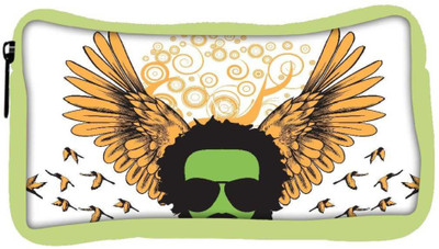 

Snoogg Eco Friendly Canvas Abstract Emblem Student Pen Pencil Case Coin Purse Pouch Cosmetic Makeup Bag (GREEN) Pouch(Multicolor)