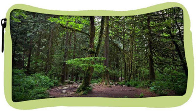

Snoogg Eco Friendly Canvas Muddy Forest Designer Student Pen Pencil Case Coin Purse Pouch Cosmetic Makeup Bag (GREEN) Pouch(Multicolor)