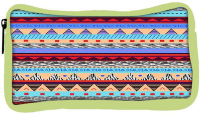 

Snoogg Eco Friendly Canvas Loud Aztec Student Pen Pencil Case Coin Purse Pouch Cosmetic Makeup Bag (GREEN) Pouch(Multicolor)