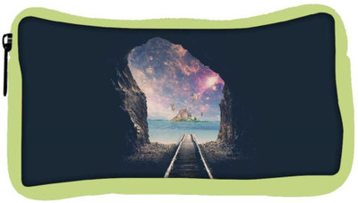 

Snoogg Eco Friendly Canvas Last Train Designer Student Pen Pencil Case Coin Purse Pouch Cosmetic Makeup Bag (GREEN) Pouch(Multicolor)