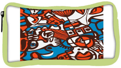 

Snoogg Eco Friendly Canvas Orange Abstract Orange Designer Student Pen Pencil Case Coin Purse Pouch Cosmetic Makeup Bag (GREEN) Pouch(Multicolor)
