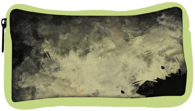 

Snoogg Eco Friendly Canvas Abstract Art Work Designer Student Pen Pencil Case Coin Purse Pouch Cosmetic Makeup Bag (GREEN) Pouch(Multicolor)
