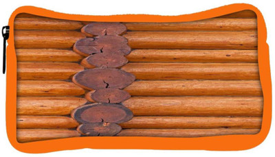 

Snoogg Eco Friendly Canvas Woods Pattern Designer Student Pen Pencil Case Coin Purse Pouch Cosmetic Makeup Bag (ORANGE) Pouch(Multicolor)