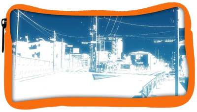 

Snoogg Eco Friendly Canvas Street Array Wallwuzz Designer Student Pen Pencil Case Coin Purse Pouch Cosmetic Makeup Bag (ORANGE) Pouch(Multicolor)