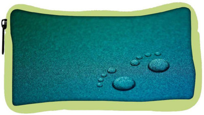 

Snoogg Eco Friendly Canvas Small Foot Prints Designer Student Pen Pencil Case Coin Purse Pouch Cosmetic Makeup Bag (GREEN) Pouch(Multicolor)