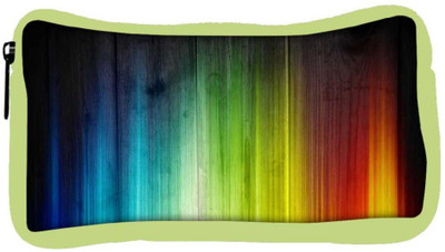 

Snoogg Eco Friendly Canvas Abstract Mixed Color Design Designer Student Pen Pencil Case Coin Purse Pouch Cosmetic Makeup Bag (GREEN) Pouch(Multicolor)