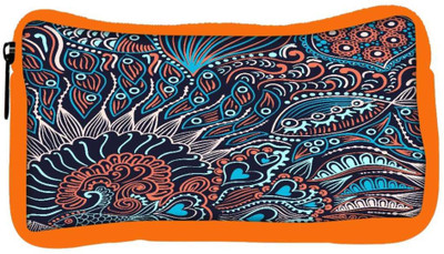 

Snoogg Eco Friendly Canvas Abstract Seamless Texture With Fish Student Pen Pencil Case Coin Purse Pouch Cosmetic Makeup Bag (ORANGE) Pouch(Multicolor)