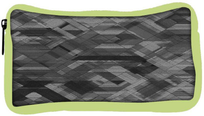 

Snoogg Eco Friendly Canvas Space Black Abstract Designer Student Pen Pencil Case Coin Purse Pouch Cosmetic Makeup Bag (GREEN) Pouch(Multicolor)