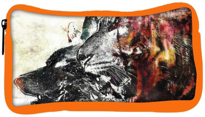 

Snoogg Eco Friendly Canvas Attackers Student Pen Pencil Case Coin Purse Pouch Cosmetic Makeup Bag (ORANGE) Pouch(Multicolor)