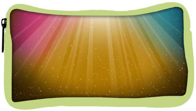 

Snoogg Eco Friendly Canvas Multicolor Background Designer Student Pen Pencil Case Coin Purse Pouch Cosmetic Makeup Bag (GREEN) Pouch(Multicolor)