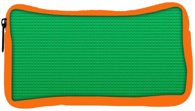 

Snoogg Eco Friendly Canvas Green Dots Abstract Designer Student Pen Pencil Case Coin Purse Pouch Cosmetic Makeup Bag (ORANGE) Pouch(Multicolor)