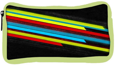 

Snoogg Eco Friendly Canvas Meteor Shower 2407 Student Pen Pencil Case Coin Purse Pouch Cosmetic Makeup Bag (GREEN) Pouch(Multicolor)