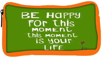 

Snoogg Eco Friendly Canvas Be Happy Boldness 2754 Student Pen Pencil Case Coin Purse Pouch Cosmetic Makeup Bag (ORANGE) Pouch(Multicolor)