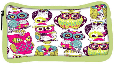 

Snoogg Eco Friendly Canvas Eamless Owl Pattern Student Pen Pencil Case Coin Purse Pouch Cosmetic Makeup Bag (GREEN) Pouch(Multicolor)