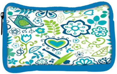 

Snoogg Eco Friendly Canvas Abstract Nature Beings Designer Student Pen Pencil Case Coin Purse Pouch Cosmetic Makeup Bag (BLUE) Pouch(Multicolor)