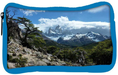 

Snoogg Eco Friendly Canvas Rocks Mountain Designer Student Pen Pencil Case Coin Purse Pouch Cosmetic Makeup Bag (BLUE) Pouch(Multicolor)
