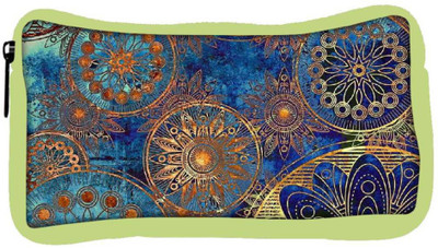 

Snoogg Eco Friendly Canvas Antique Formations Student Pen Pencil Case Coin Purse Pouch Cosmetic Makeup Bag (GREEN) Pouch(Multicolor)