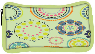 

Snoogg Eco Friendly Canvas Dark Color Pattern Designer Student Pen Pencil Case Coin Purse Pouch Cosmetic Makeup Bag (GREEN) Pouch(Multicolor)