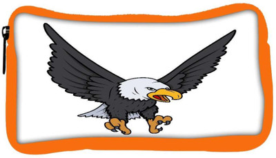 

Snoogg Eco Friendly Canvas Bald Eagle Vector Illustration Student Pen Pencil Case Coin Purse Pouch Cosmetic Makeup Bag (ORANGE) Pouch(Multicolor)