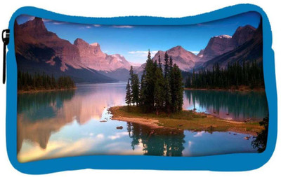 

Snoogg Eco Friendly Canvas Treea And Lake Designer Student Pen Pencil Case Coin Purse Pouch Cosmetic Makeup Bag (BLUE) Pouch(Multicolor)