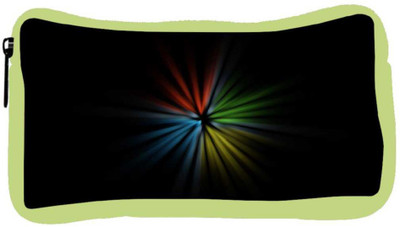 

Snoogg Eco Friendly Canvas Light Flower Designer Student Pen Pencil Case Coin Purse Pouch Cosmetic Makeup Bag (GREEN) Pouch(Multicolor)