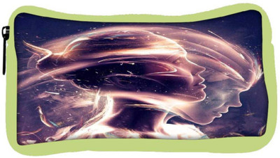 

Snoogg Eco Friendly Canvas In Motion Student Pen Pencil Case Coin Purse Pouch Cosmetic Makeup Bag (GREEN) Pouch(Multicolor)