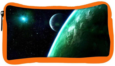 

Snoogg Eco Friendly Canvas Whole Galaxy Designer Student Pen Pencil Case Coin Purse Pouch Cosmetic Makeup Bag (ORANGE) Pouch(Multicolor)