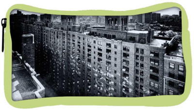 

Snoogg Eco Friendly Canvas Manhattan New York City Designer Student Pen Pencil Case Coin Purse Pouch Cosmetic Makeup Bag (GREEN) Pouch(Multicolor)