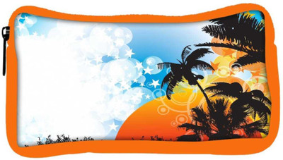 

Snoogg Eco Friendly Canvas Tropical Design Student Pen Pencil Case Coin Purse Pouch Cosmetic Makeup Bag (ORANGE) Pouch(Multicolor)