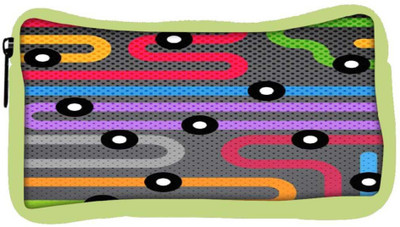 

Snoogg Eco Friendly Canvas Flow Free Tube Student Pen Pencil Case Coin Purse Pouch Cosmetic Makeup Bag (GREEN) Pouch(Multicolor)