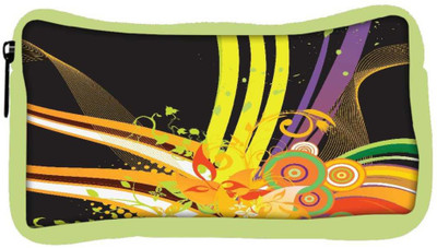 

Snoogg Eco Friendly Canvas Abstract Background Student Pen Pencil Case Coin Purse Pouch Cosmetic Makeup Bag (GREEN) Pouch(Multicolor)