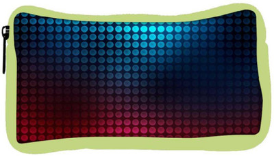 

Snoogg Eco Friendly Canvas Blue And Red Pattern Design Designer Student Pen Pencil Case Coin Purse Pouch Cosmetic Makeup Bag (GREEN) Pouch(Multicolor)