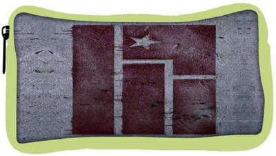 

Snoogg Eco Friendly Canvas Red Flag Student Pen Pencil Case Coin Purse Pouch Cosmetic Makeup Bag (GREEN) Pouch(Multicolor)