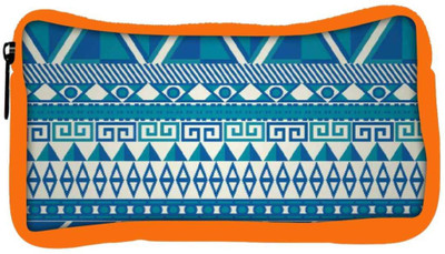 

Snoogg Eco Friendly Canvas Aztec Pattern Triangular Student Pen Pencil Case Coin Purse Pouch Cosmetic Makeup Bag (ORANGE) Pouch(Multicolor)