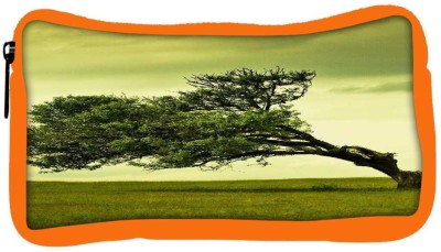 

Snoogg Eco Friendly Canvas Green Tree Designer Student Pen Pencil Case Coin Purse Pouch Cosmetic Makeup Bag (ORANGE) Pouch(Multicolor)